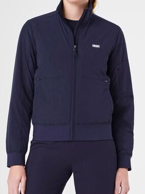 FIGS On-Shift Float Bomber Jacket